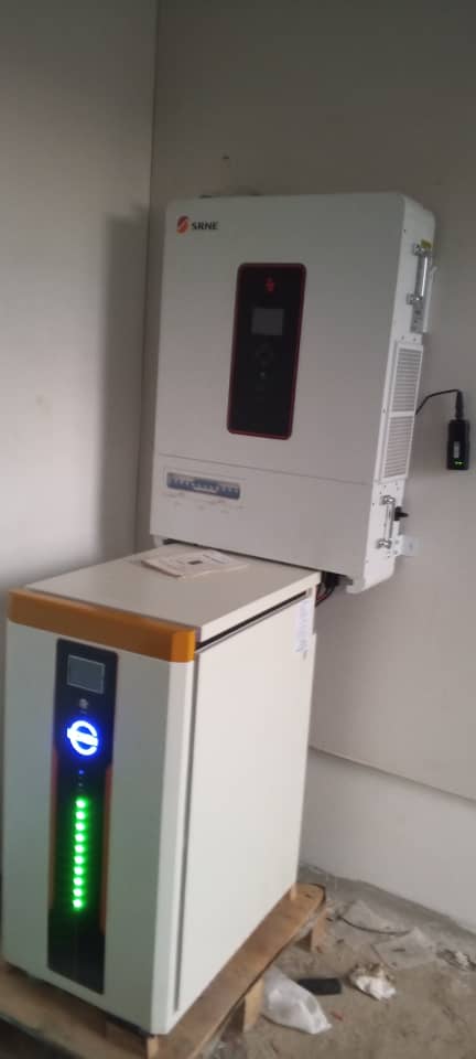 Installed inverter equipment